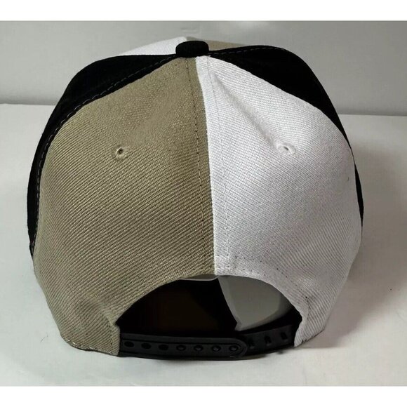 New Era New Orlean Saints Embroidered NFL 9FIFTY Flat Brim Snapback Cap Hat - Picture 4 of 7